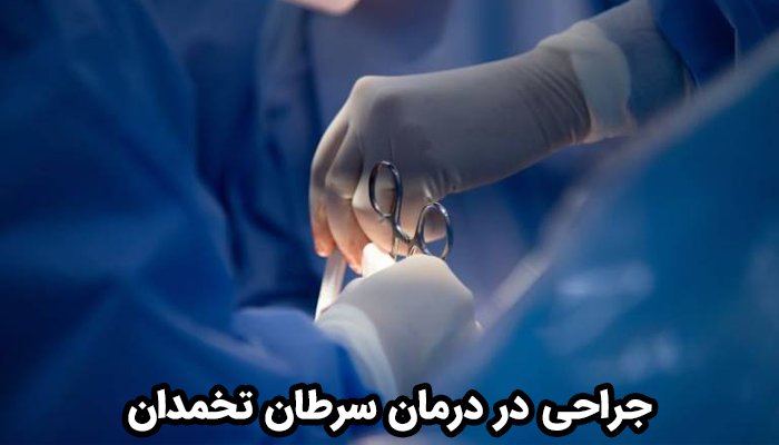 جراحی سرطان تخمدان اصلی‌ترین و موثرترین راه در درمان سرطان تخمدان است.