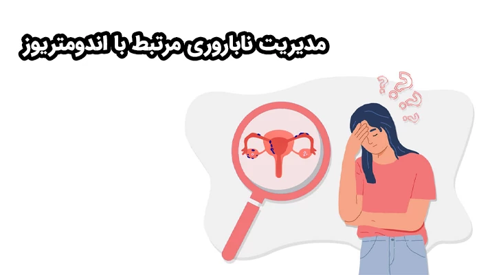 درمان ناباروری مرتبط با اندومتریوز بر اساس شرایط و وضعیت بیمار انجام می شود.