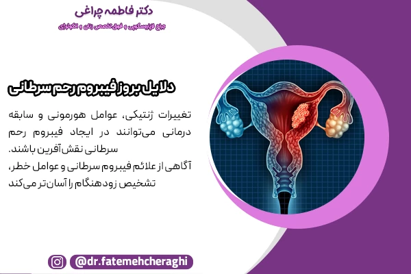 برخی شرایط مانند تغییرات ژنتیکی، عوامل هورمونی و سابقه درمانی ممکن است در ایجاد فیبروم رحم سرطانی نقش‌آفرین باشند.