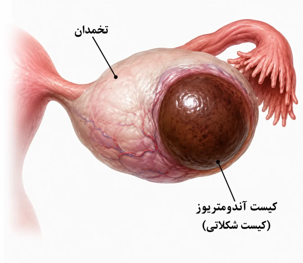 علائم کیست اندومتریوز